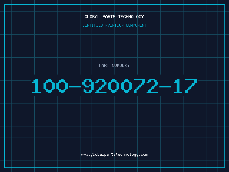 Aviation Part 100-920072-17
