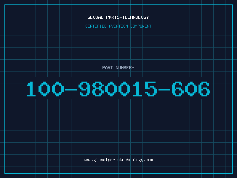 Aviation Part 100-980015-606
