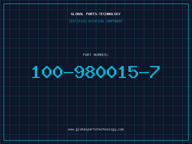 Aviation Part 100-980015-7