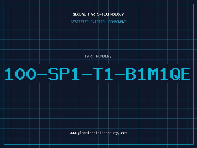 Aviation Part 100-SP1-T1-B1M1QE