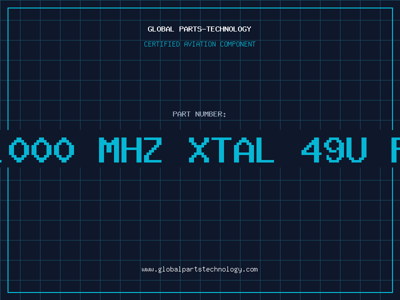 Aviation Part 100.000 MHZ XTAL 49U PACK