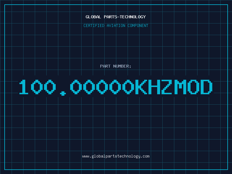 Aviation Part 100.00000KHZMOD