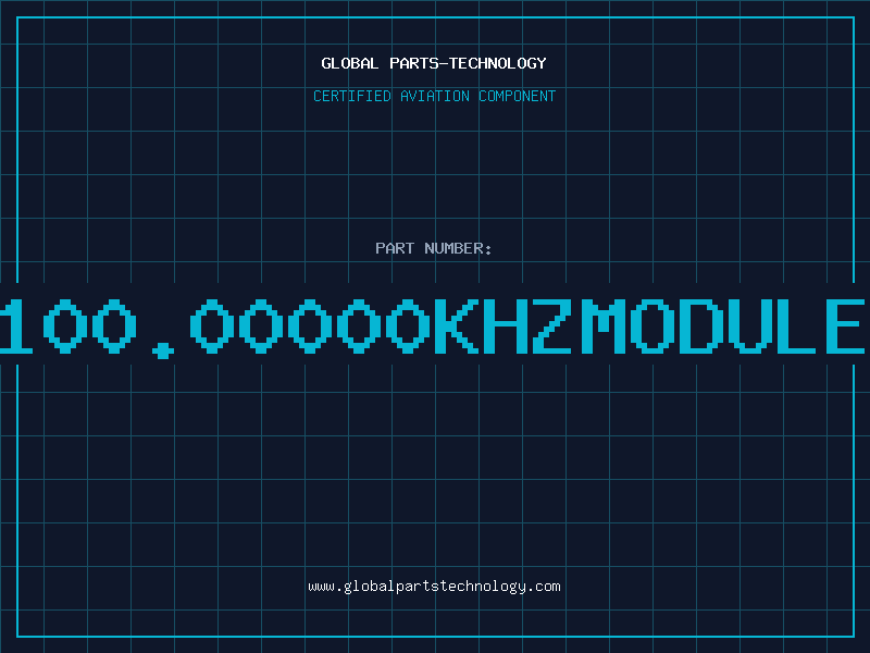 Aviation Part 100.00000KHZMODULE