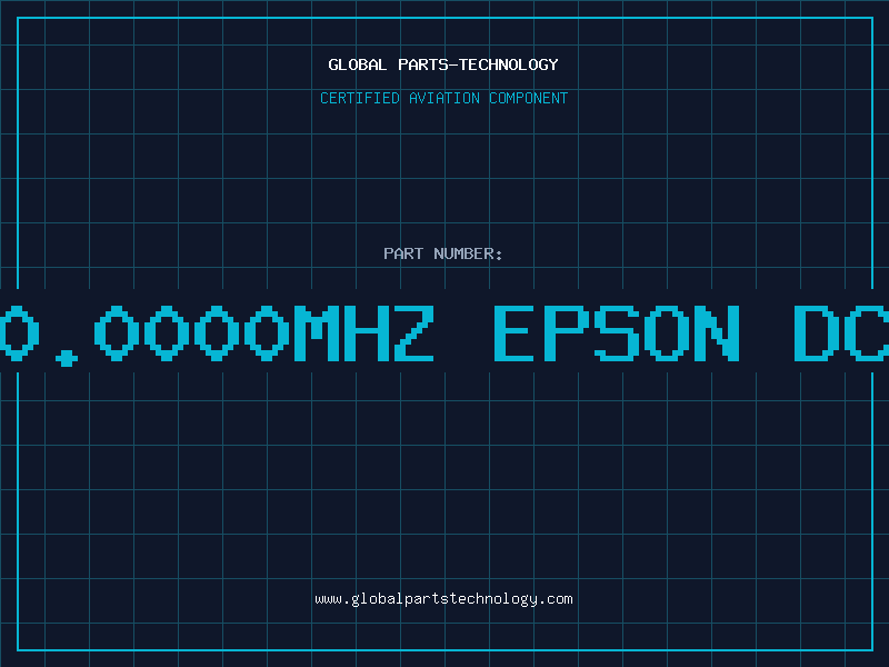 Aviation Part 100.0000MHZ EPSON DC00