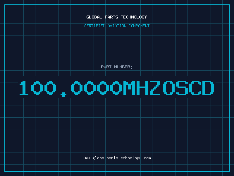 Aviation Part 100.0000MHZOSCD