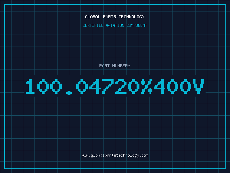 Aviation Part 100.04720%400V