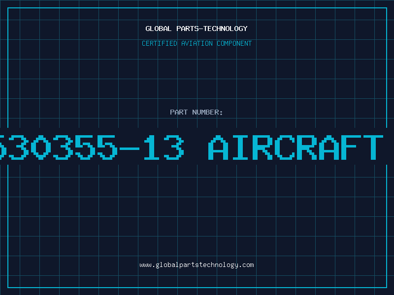 Aviation Part 101-530355-13 aircraft part