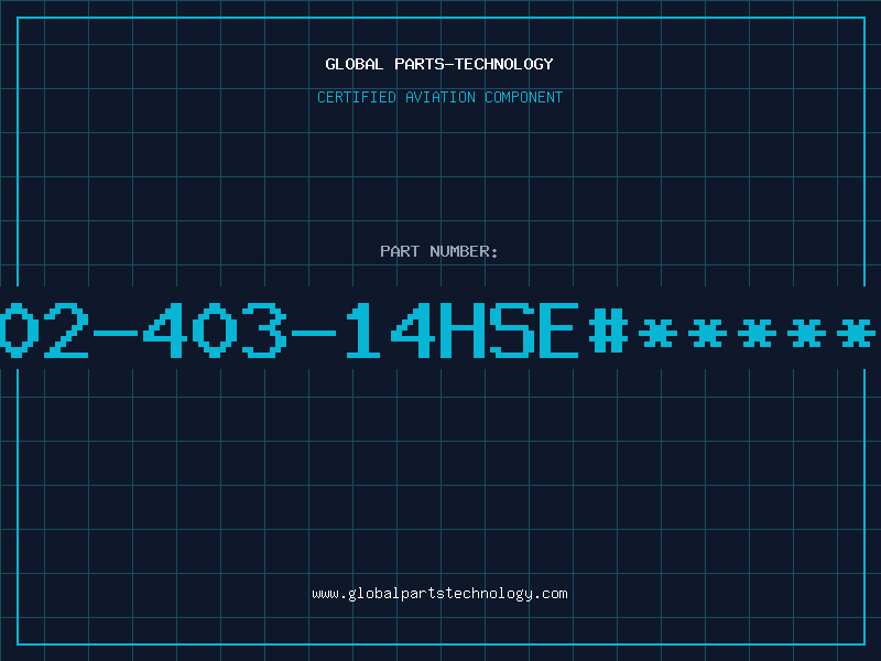 Aviation Part 102-403-14HSE#*****1
