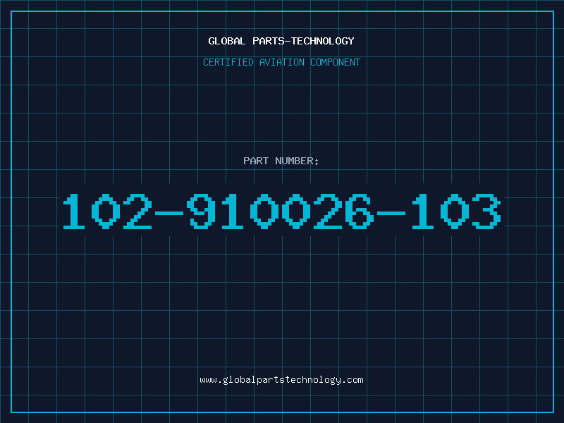 Aviation Part 102-910026-103