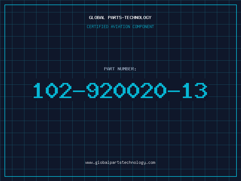 Aviation Part 102-920020-13