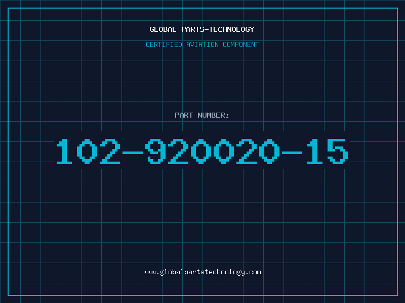 Aviation Part 102-920020-15