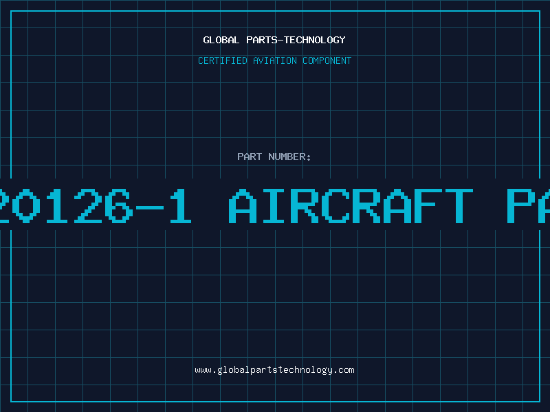 Aviation Part 1020126-1 aircraft part