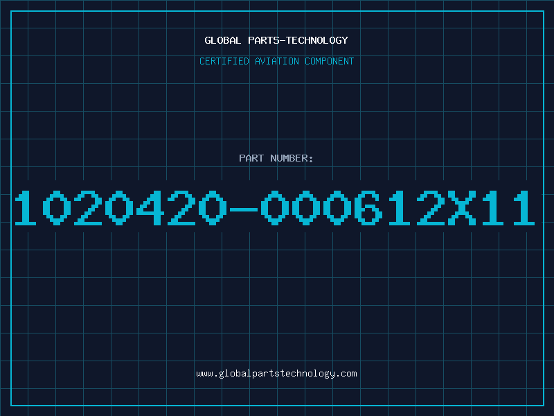 Aviation Part 1020420-000612X11