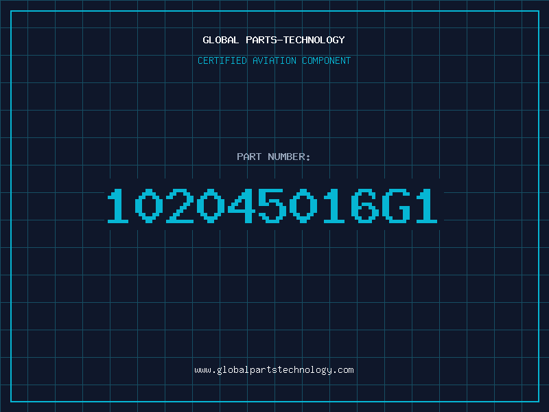 Aviation Part 102045016G1
