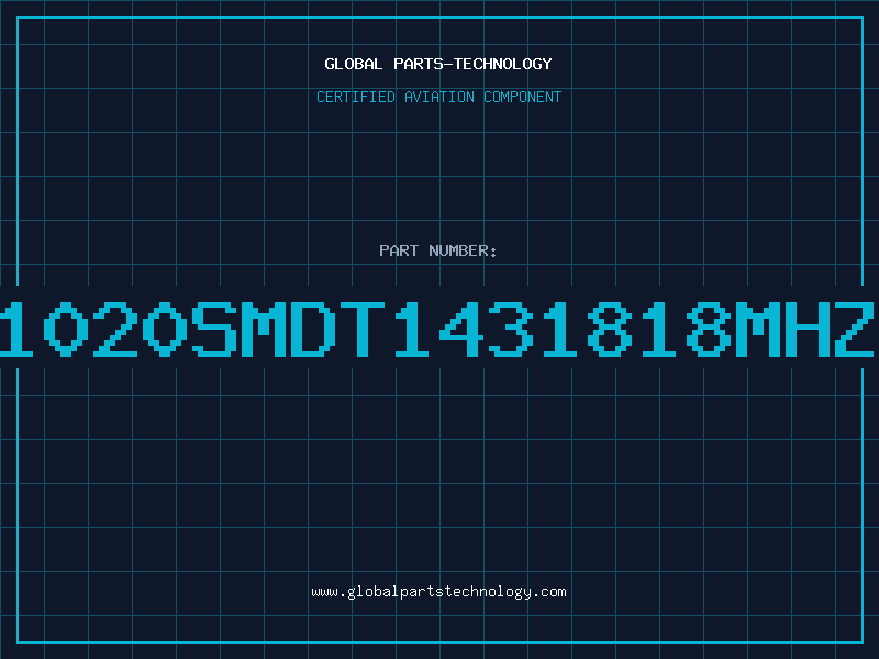 Aviation Part 1020SMDT1431818MHZ