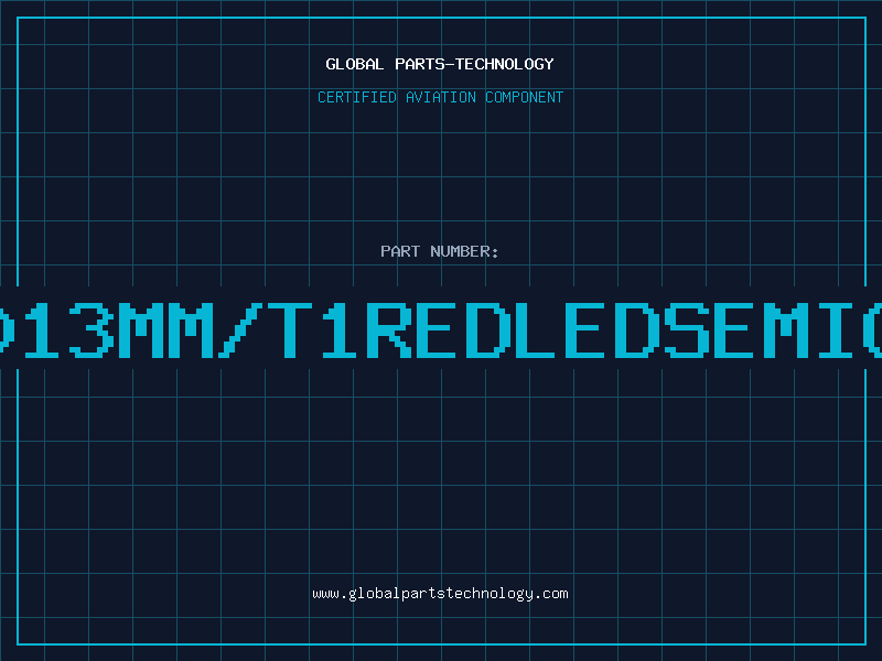 Aviation Part 103-305-013MM/T1REDLEDSEMICONDUCTOR