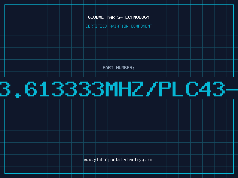 Aviation Part 103.613333MHZ/PLC43-08