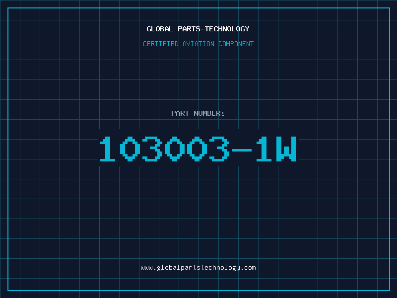 Aviation Part 103003-1W