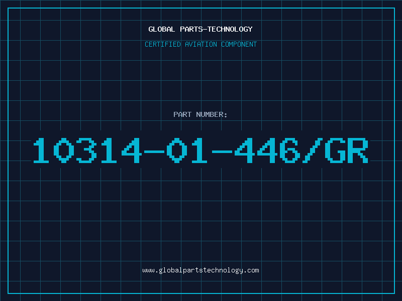 Aviation Part 10314-01-446/GR