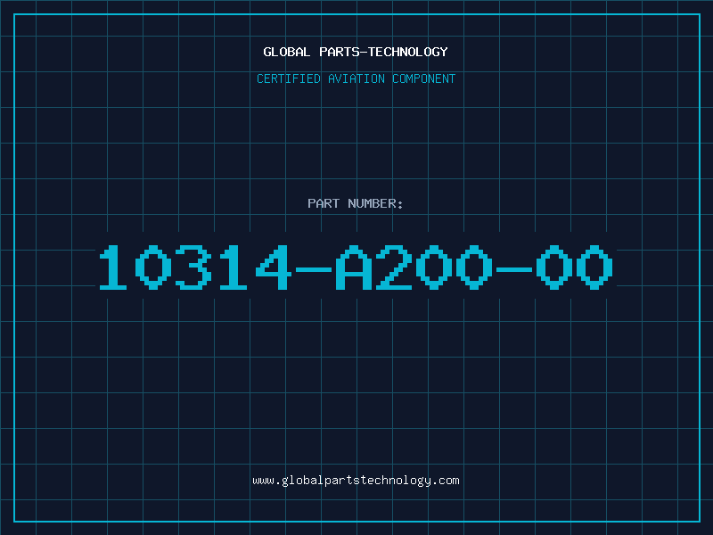 Aviation Part 10314-A200-00