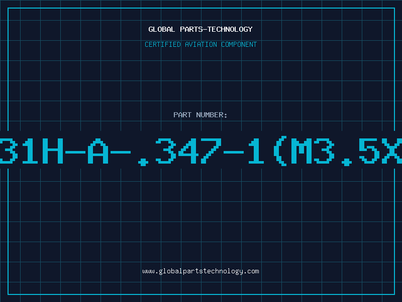 Aviation Part 1031H-A-.347-1(M3.5X.6