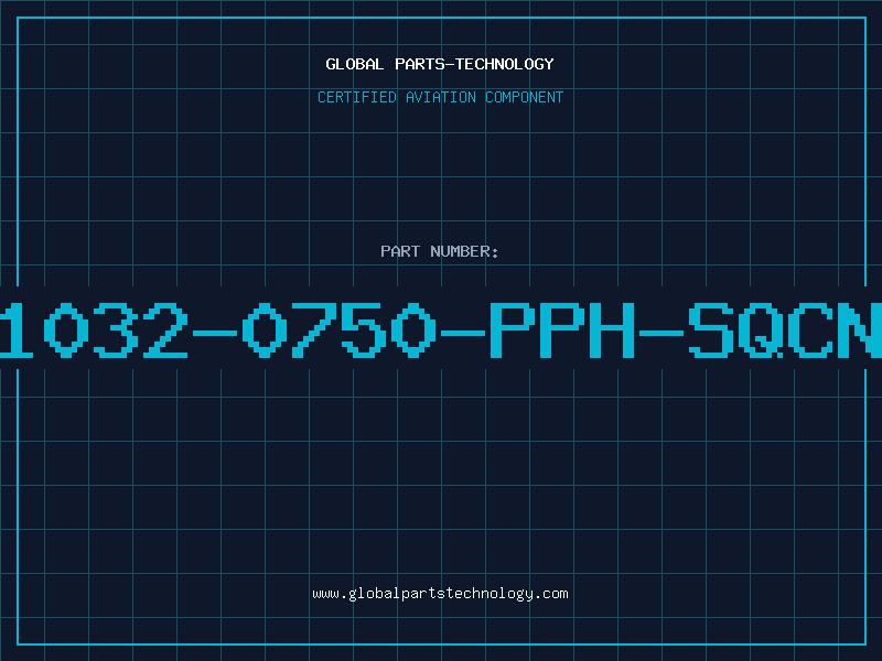 Aviation Part 1032-0750-PPH-SQCN