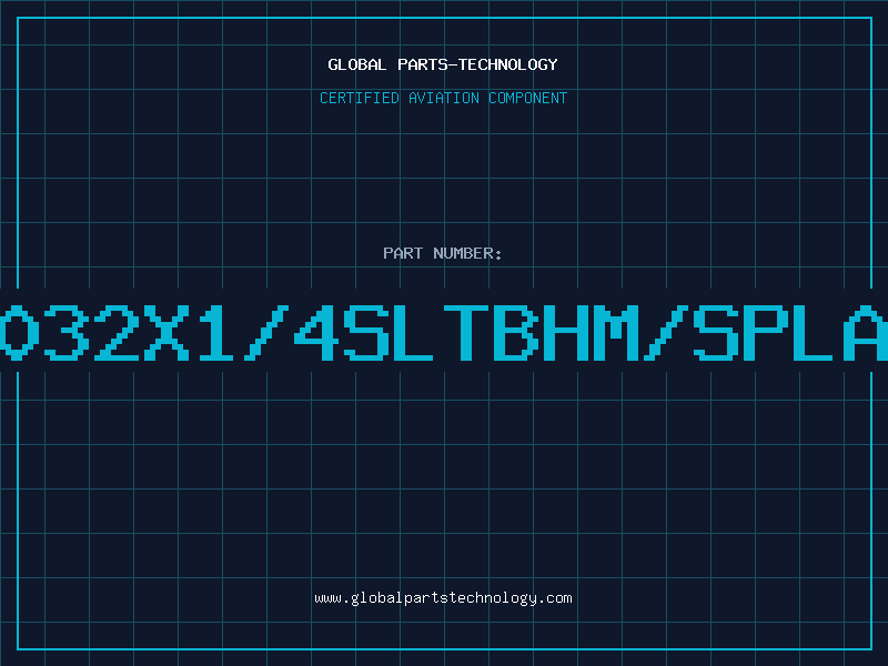 Aviation Part 1032X1/4SLTBHM/SPLAI
