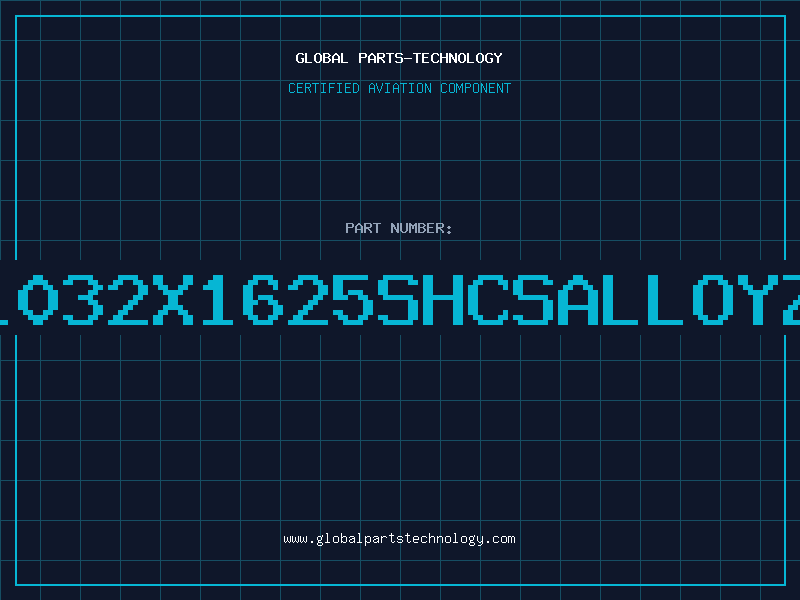 Aviation Part 1032X1625SHCSALLOYZ