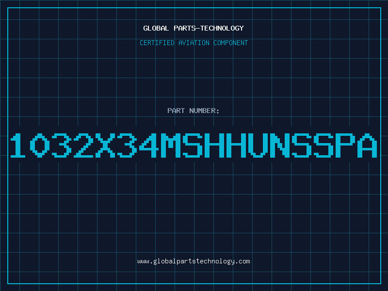 Aviation Part 1032X34MSHHUNSSPA