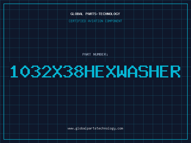 Aviation Part 1032X38HEXWASHER
