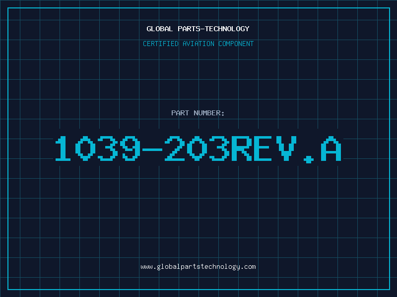Aviation Part 1039-203REV.A