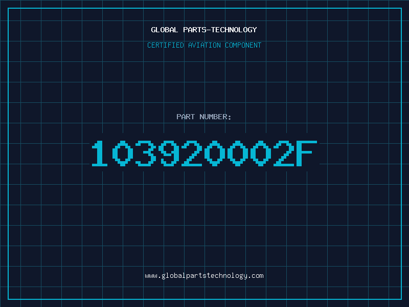 Aviation Part 103920002F