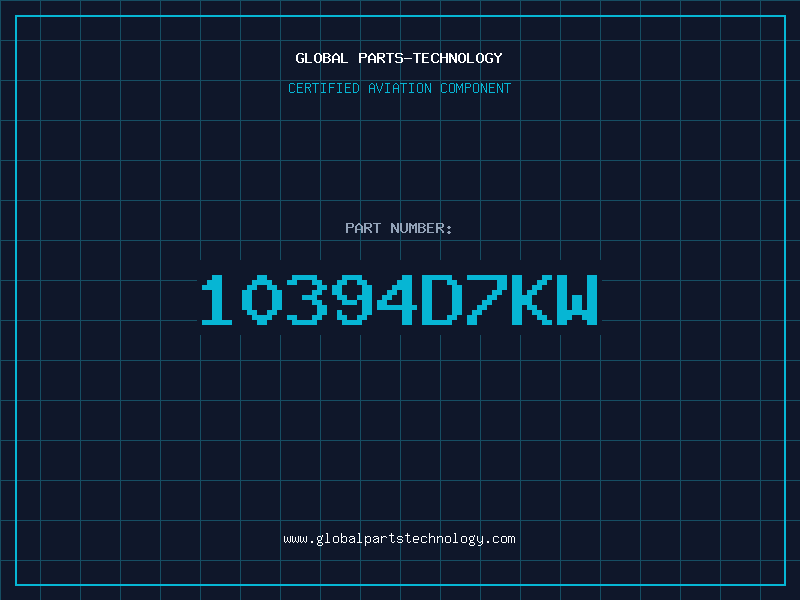 Aviation Part 10394D7KW