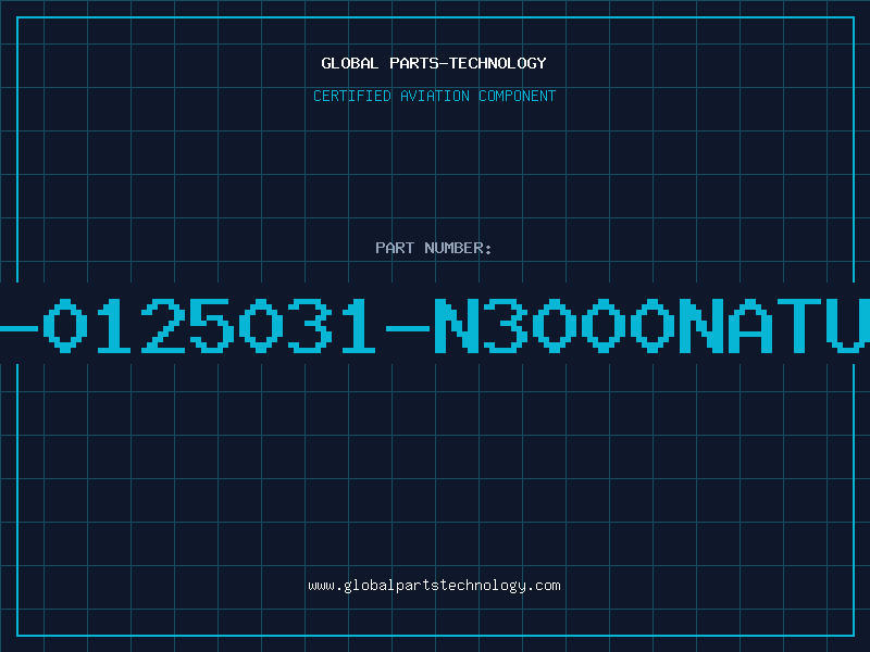 Aviation Part 104-0125031-N3000NATURAL