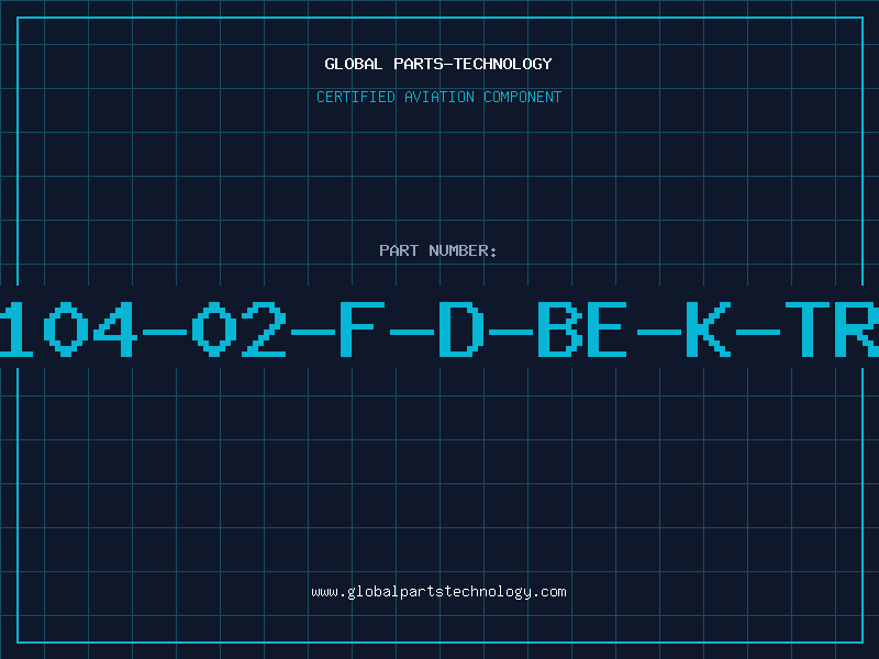Aviation Part 104-02-F-D-BE-K-TR