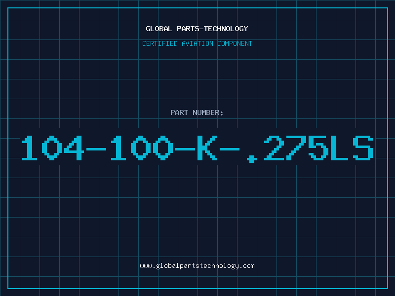 Aviation Part 104-100-K-.275LS
