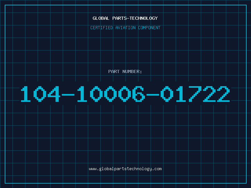 Aviation Part 104-10006-01722