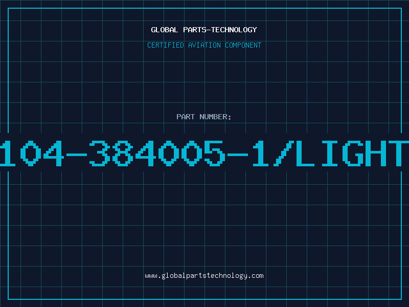 Aviation Part 104-384005-1/LIGHT