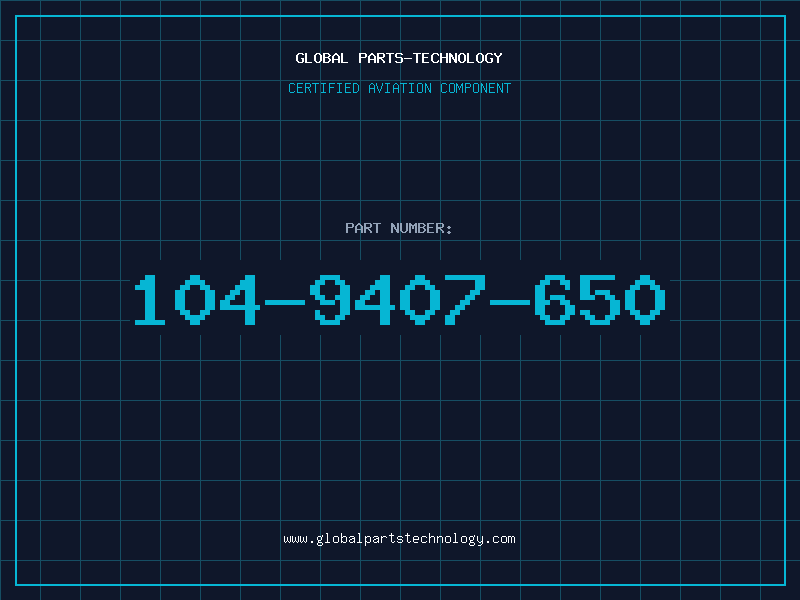 Aviation Part 104-9407-650