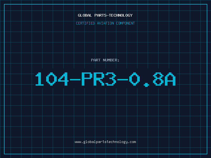 Aviation Part 104-PR3-0.8A