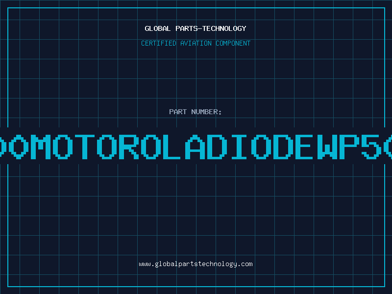 Aviation Part 104.000MOTOROLADIODEWP50091L1