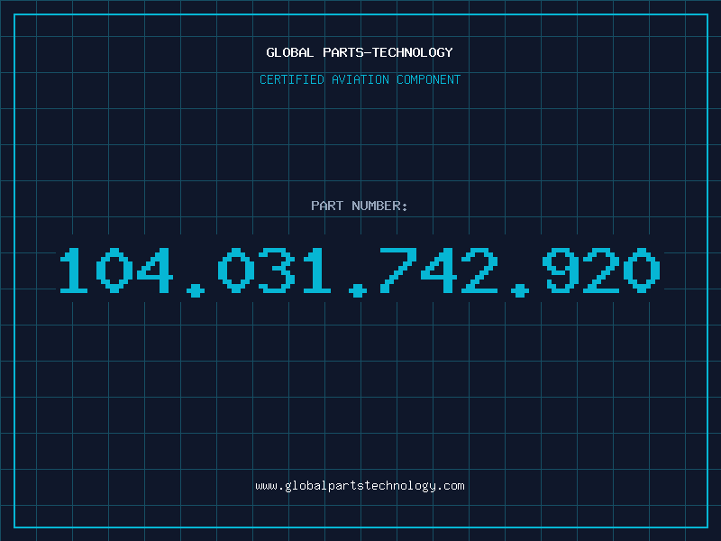 Aviation Part 104.031.742.920