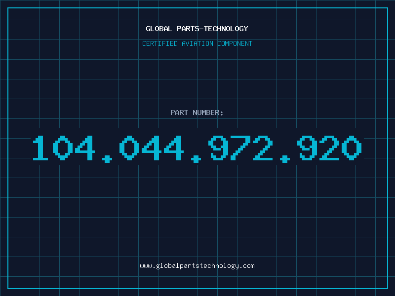 Aviation Part 104.044.972.920