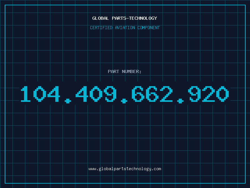 Aviation Part 104.409.662.920