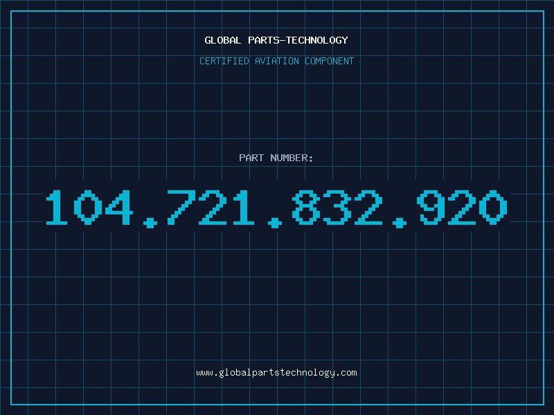 Aviation Part 104.721.832.920