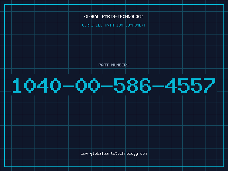 Aviation Part 1040-00-586-4557