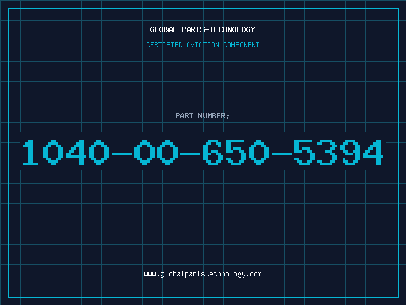 Aviation Part 1040-00-650-5394