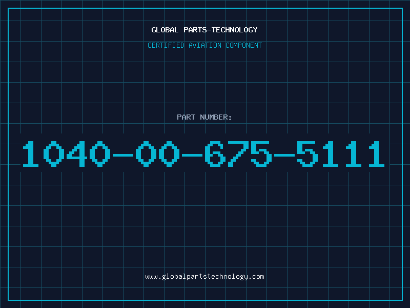 Aviation Part 1040-00-675-5111