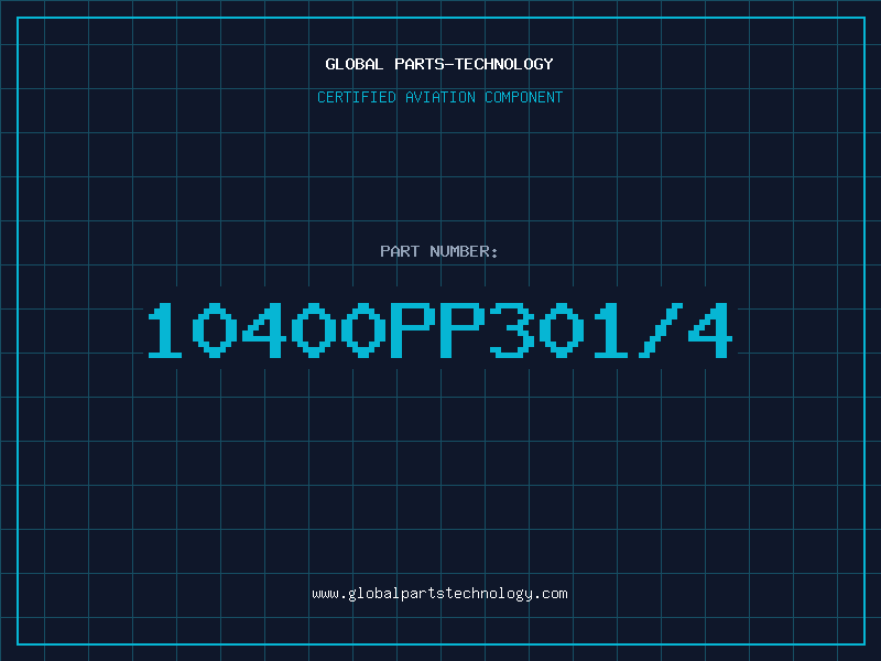 Aviation Part 10400PP301/4
