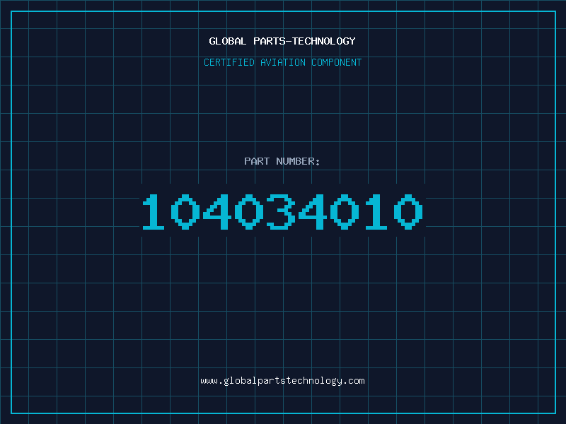 Aviation Part 104034010